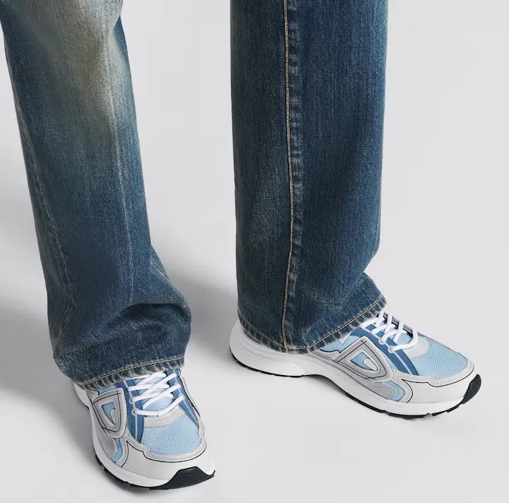 Giày Dior B30 Sneaker 'Light Blue' 3SN279ZRB-H560 — ảnh 2