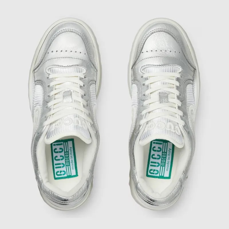 Giày Gucci Mac80 Trainer 'Silver' 750834-AACA9-8141 — ảnh 5