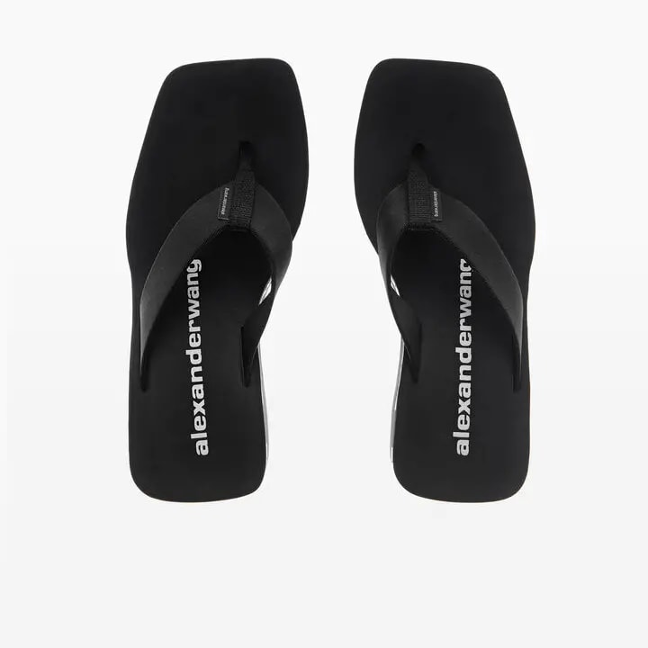 Dép Alexander Wang Aw Nylon 'Black' 30321S019001 — ảnh 4