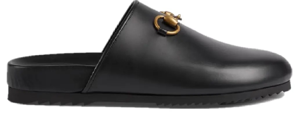 Giày Gucci Horsebit Slipper 'Black Leather' 749752-1W600-1000 — kich-thuoc: 36