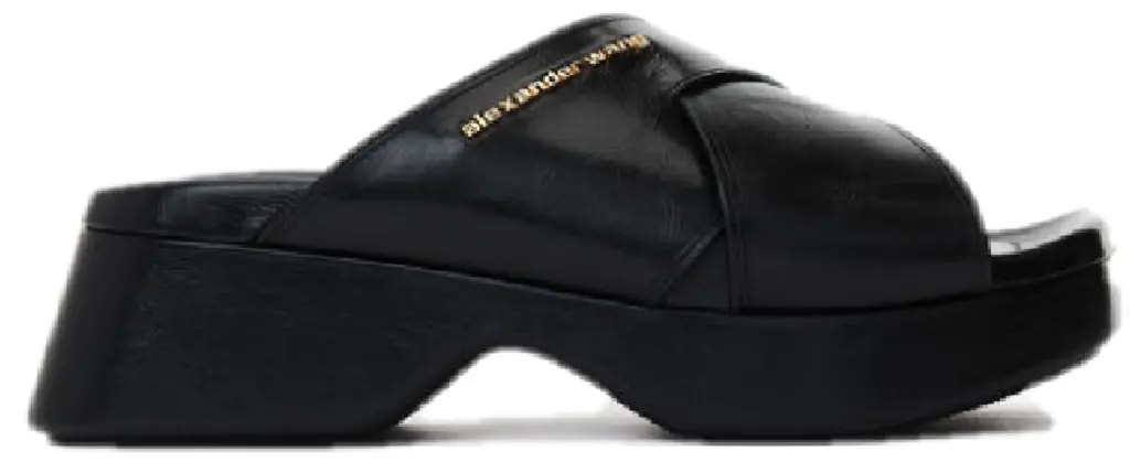 Dép Alexander Wang Float Criss-Cross 'Black' 30224S003001 — kich-thuoc: 35