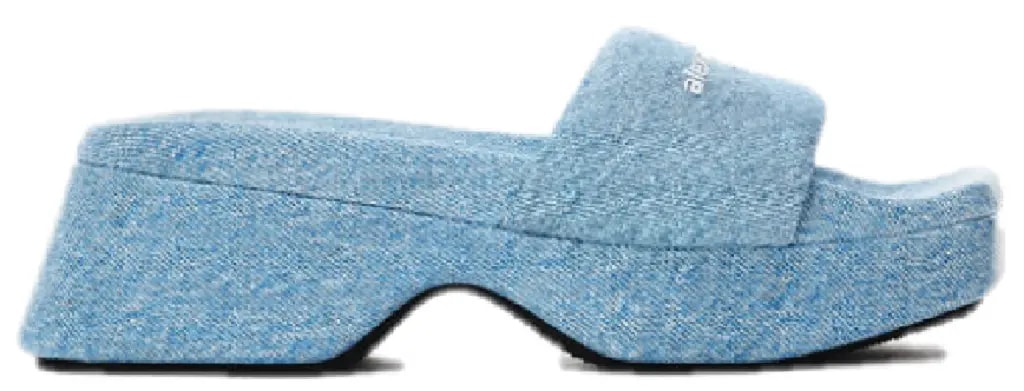 Dép Alexander Wang Trompe-L'oeil Denim 'Blue' 30124S029473 — kich-thuoc: 38