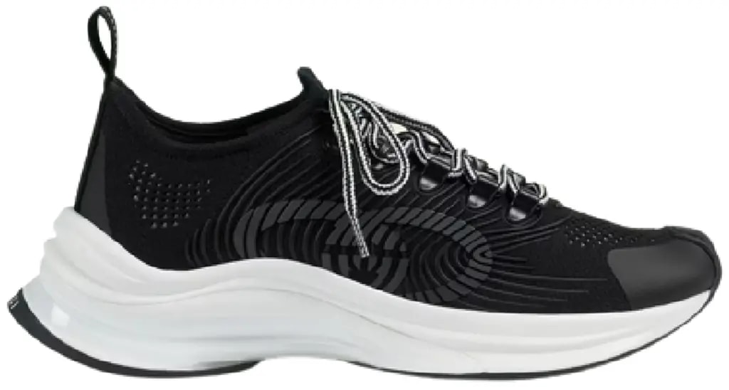 Giày Gucci Run Trainers 'Black White' 714660-USM10-8442 — kich-thuoc: 36
