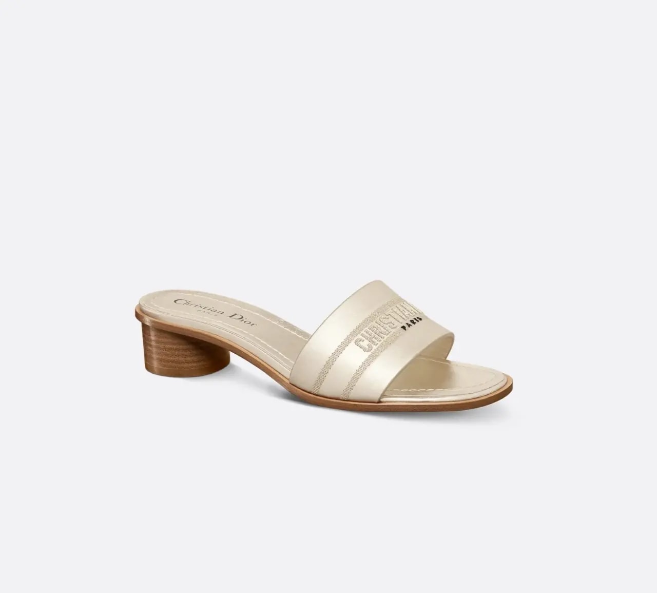 Dép Dior Dway Heeled Slide 'Gold' KCO164LCY-S49K — ảnh 4