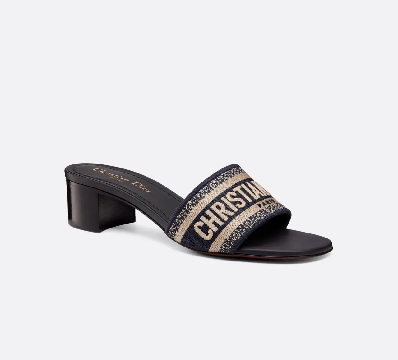 Dép Dior Dway Heeled Slide 'Blue' KCQ244ERC-S56B — ảnh 4