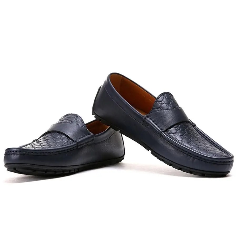 Giày Gucci Micro Sima 'Black' 466904-A9LF0-1000 — ảnh 4