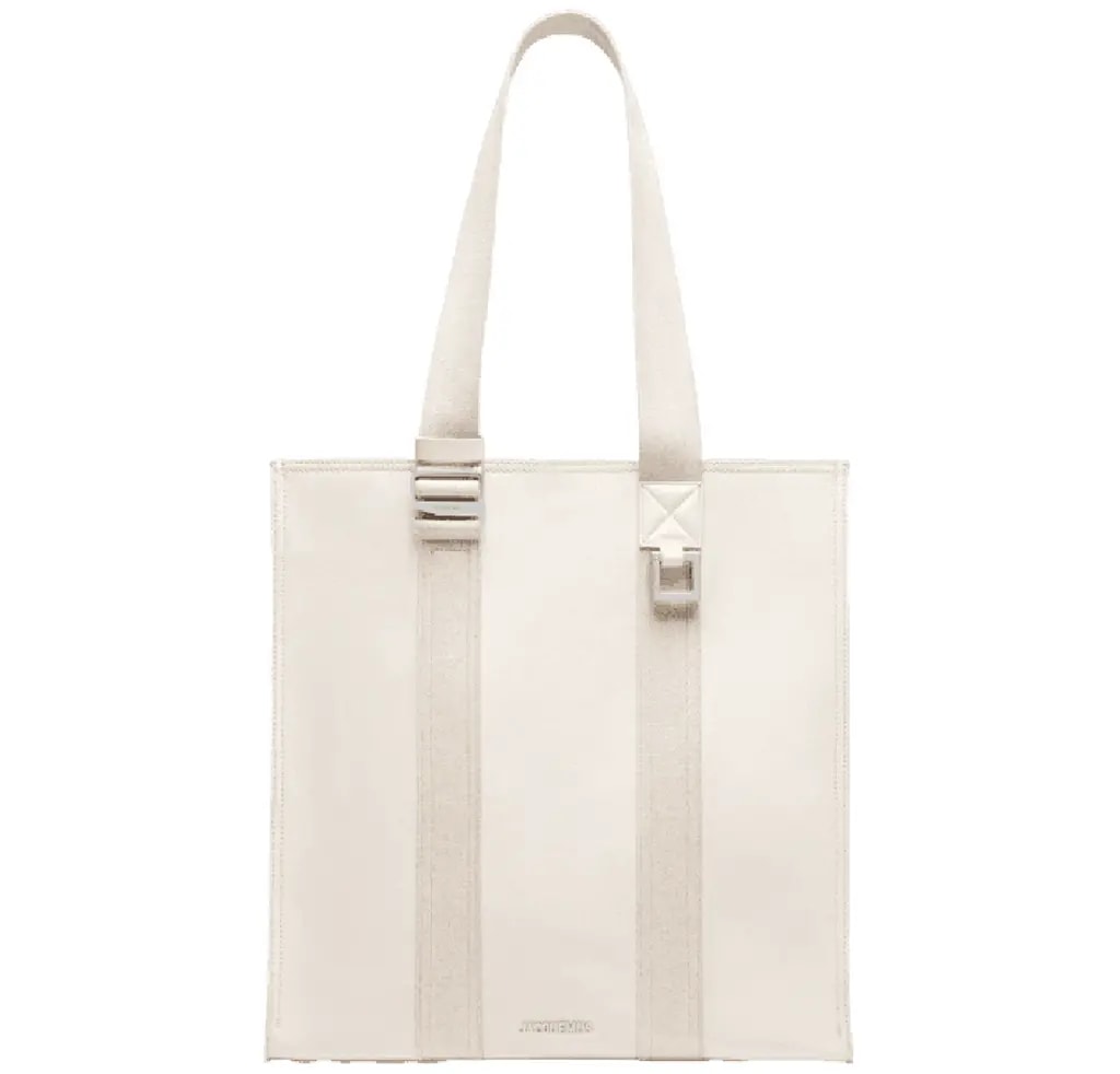 Túi Jacquemus Cuerda Shopper Bag 'White' 236BA305-3137-110