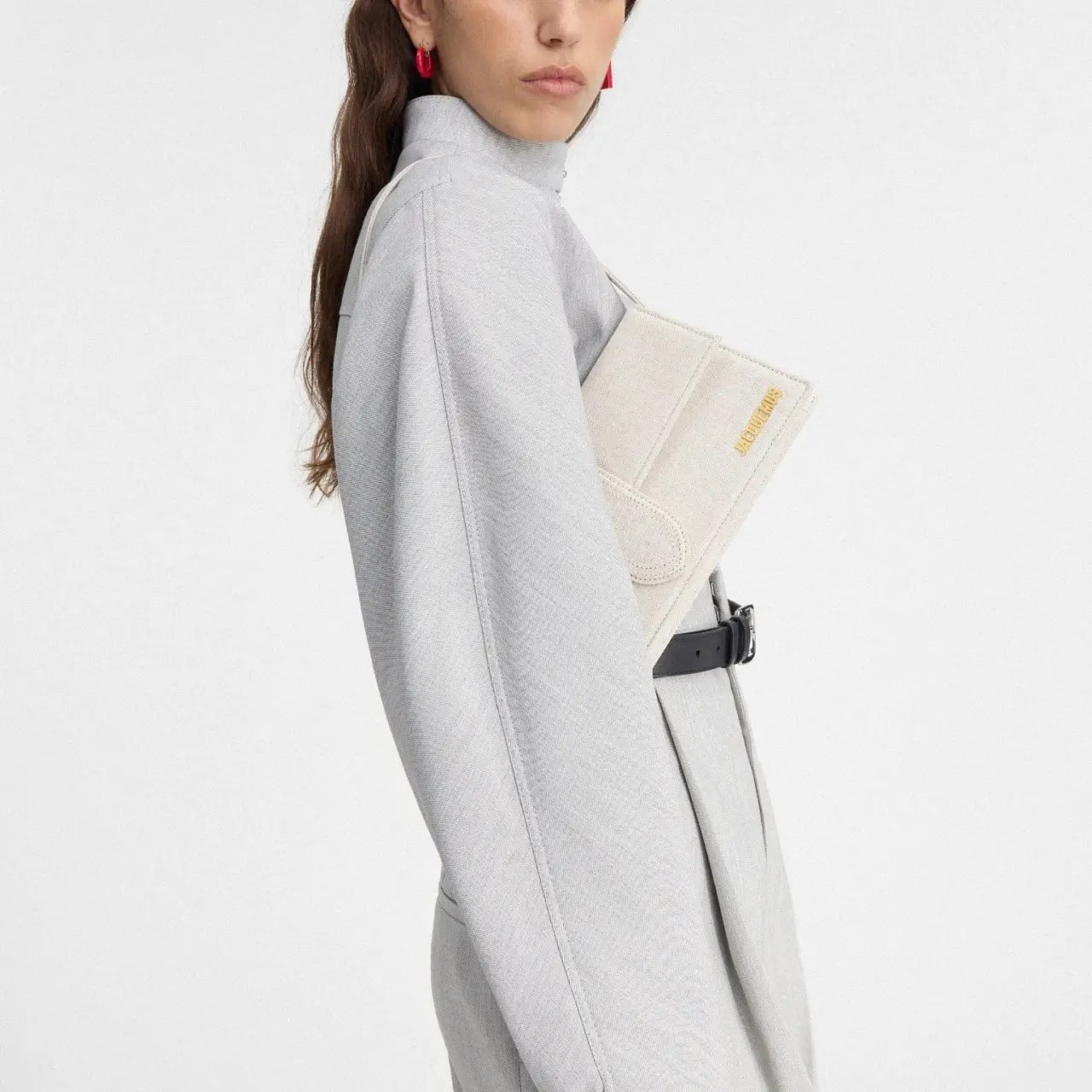 Túi Jacquemus The Long Bambino 'Greige' 221BA013-3071-140 — ảnh 2