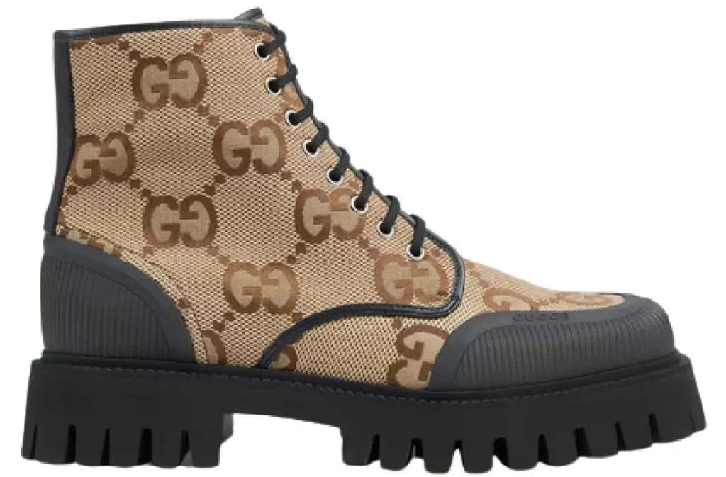 Giày Gucci Lace-up Boot 'Camel Ebony' 699970-UKOF0-2590 — kich-thuoc: 41