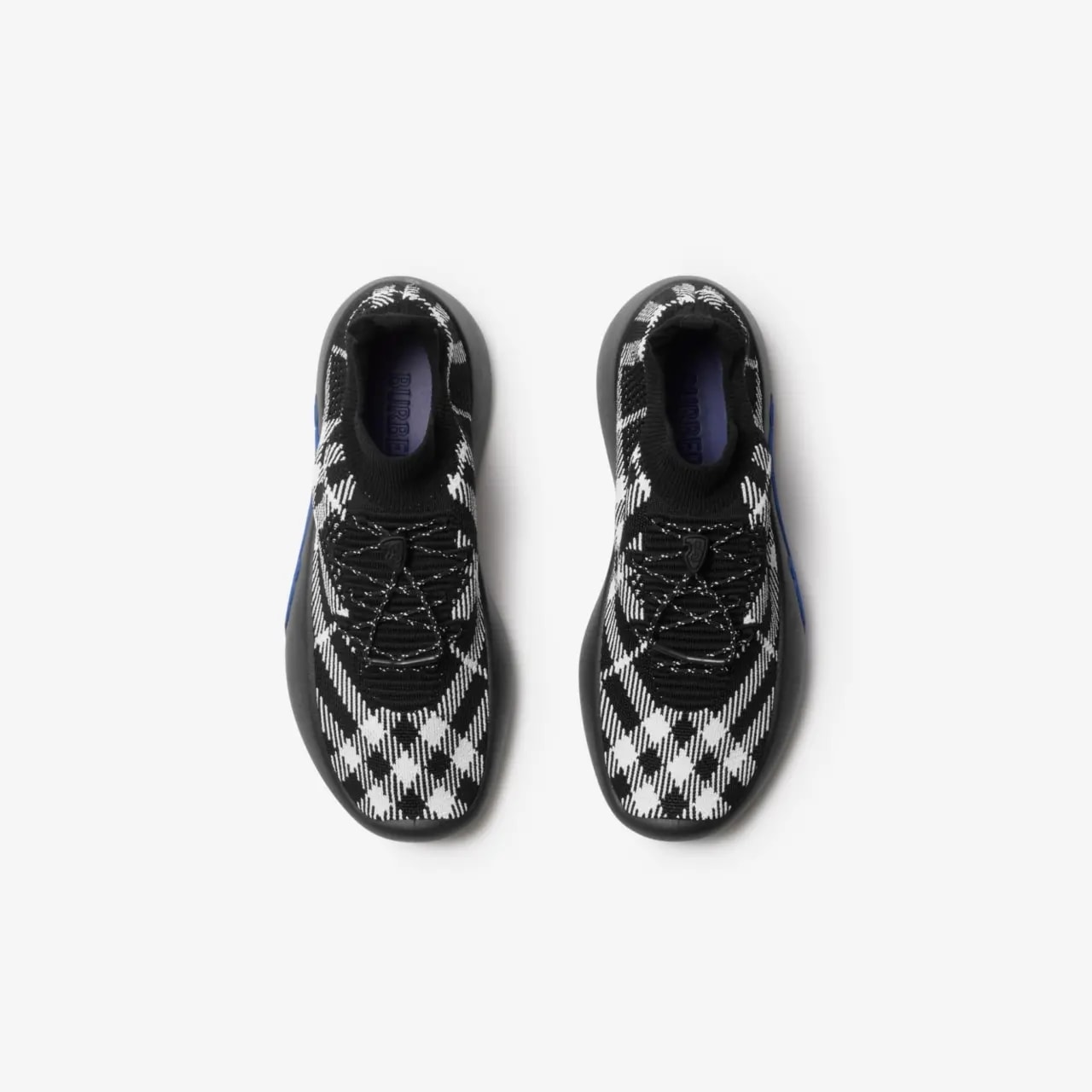 Giày Burberry Check Knit Neptune Sneakers 'Eclipse' 80993281 — ảnh 4