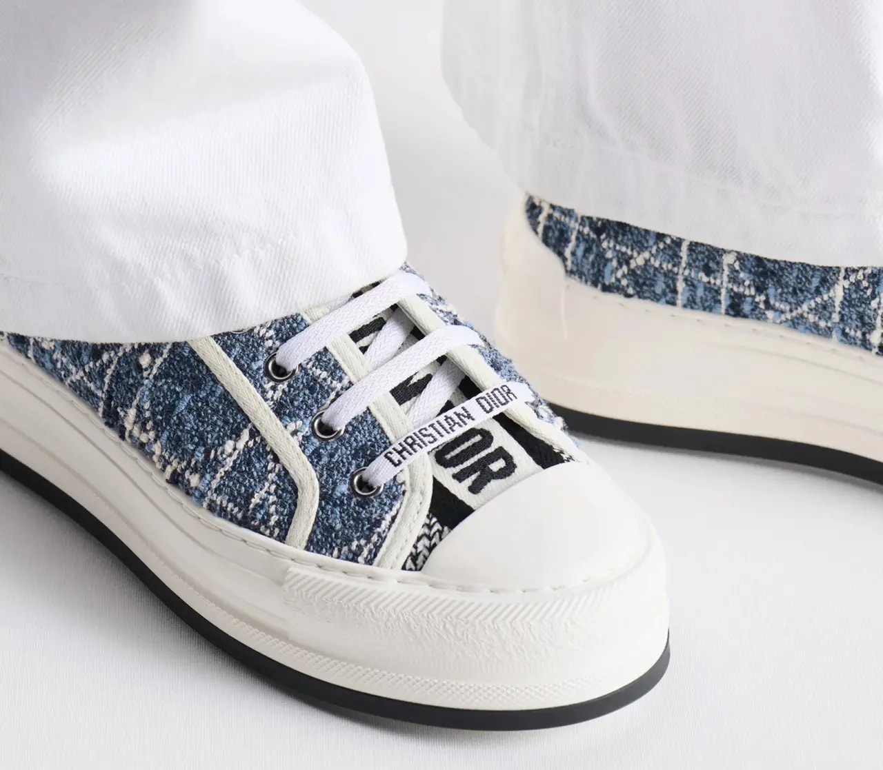Giày Dior Walk'n'Dior Platform Sneaker 'Blue' KCK386CTW-S30B — ảnh 4