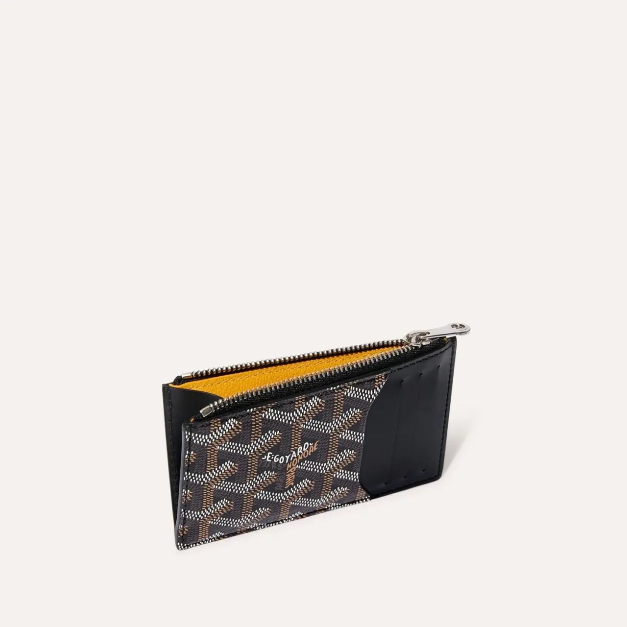 Ví Goyard Bourbon Zipped Card Holder 'Black' BOURBOPMLTY01CL01P — ảnh 3