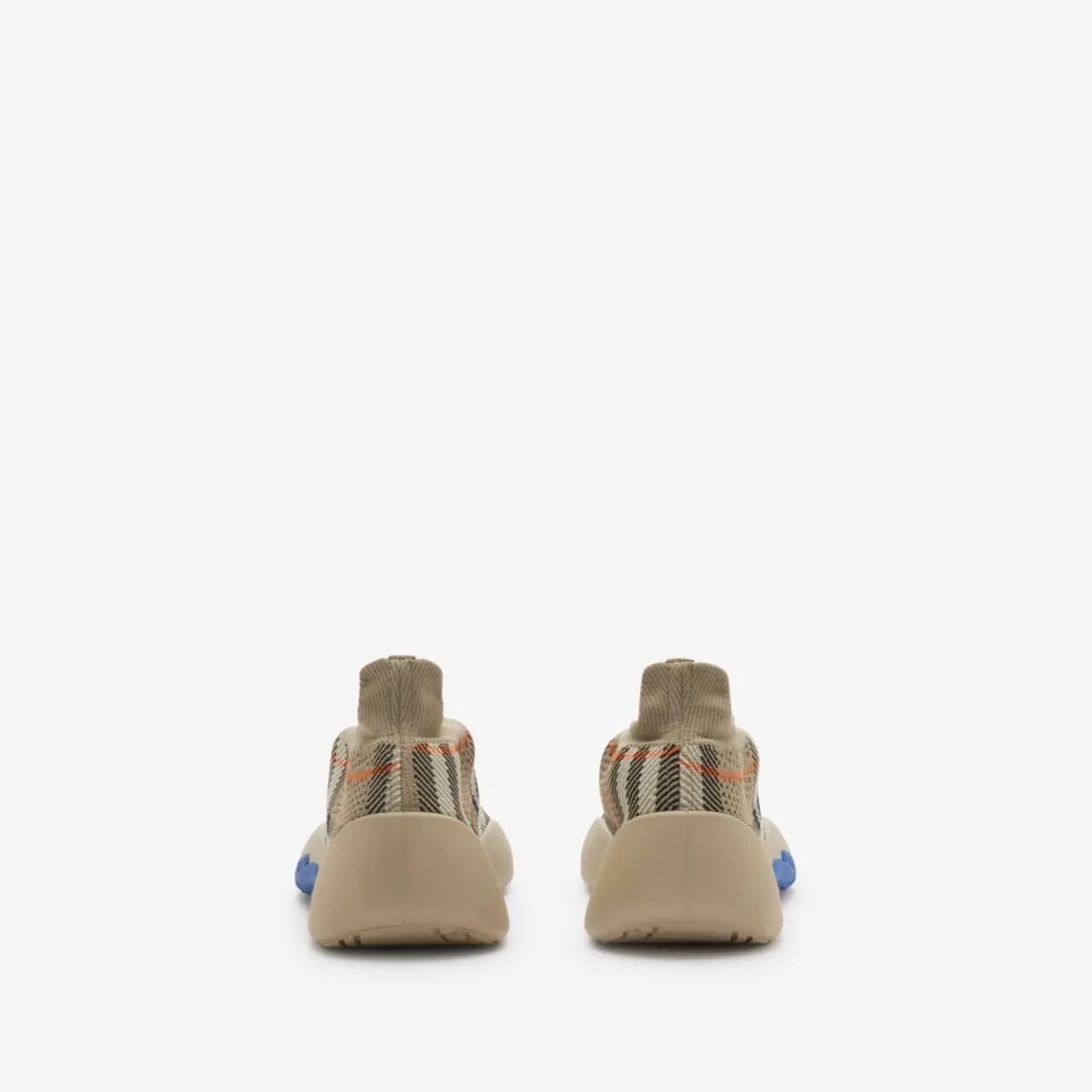 Giày Burberry Check Knit Neptune Sneaker 'Sand' 80993201 — ảnh 4