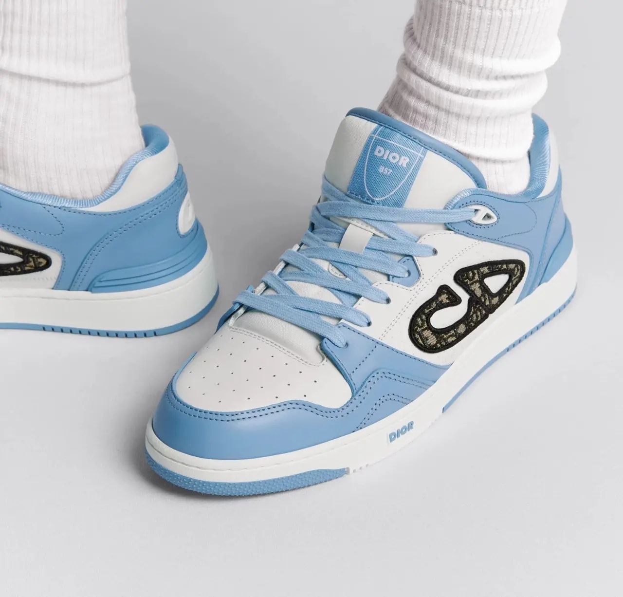 Giày Dior B57 Low-Top Sneaker 'Light Blue' 3SN318ZXU-H516 — ảnh 2