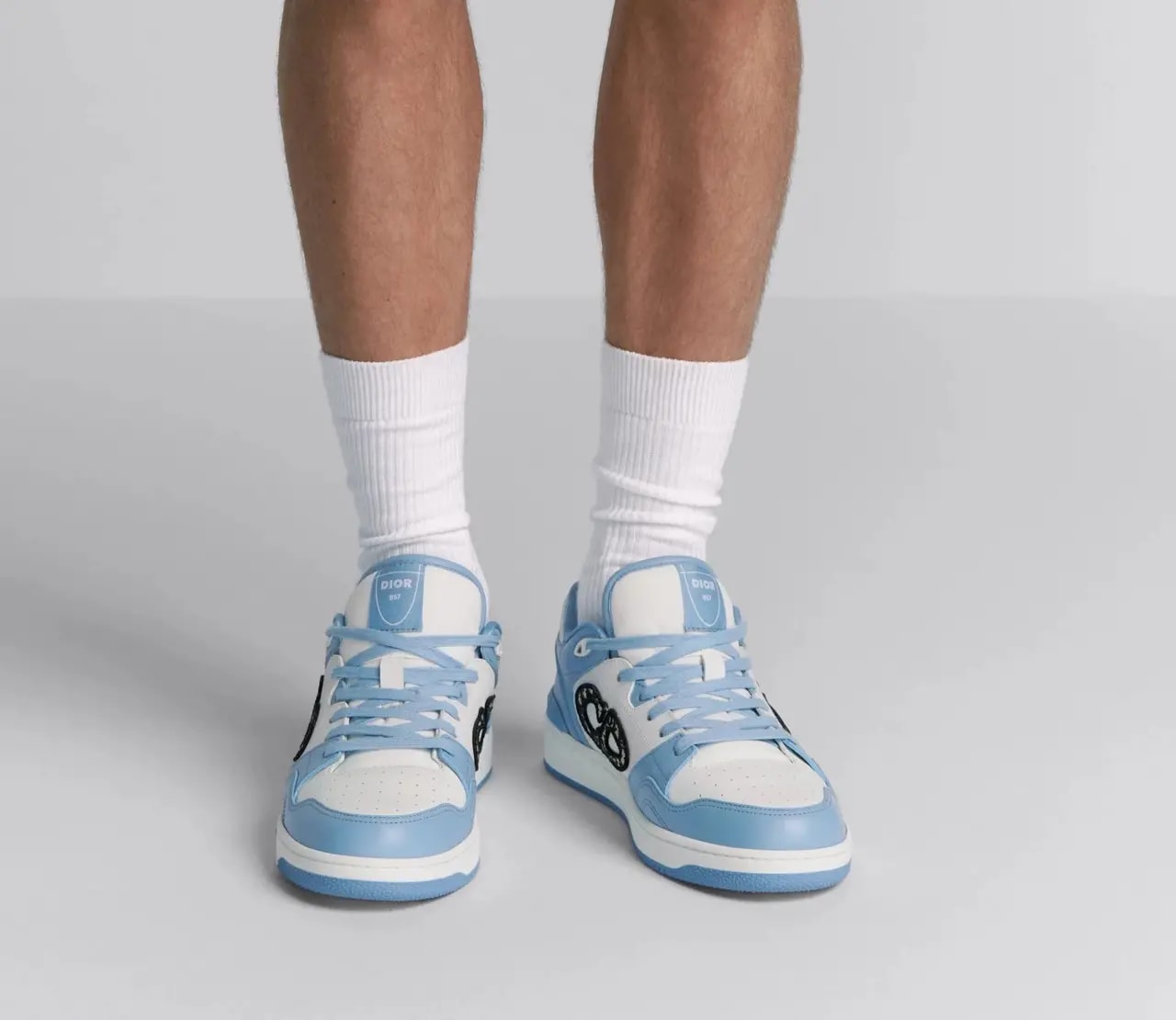 Giày Dior B57 Low-Top Sneaker 'Light Blue' 3SN318ZXU-H516 — ảnh 4