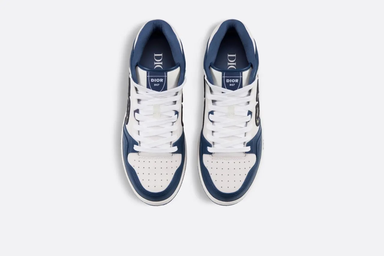 Giày Dior B57 Mid-top Sneaker 'Navy Blue' 3SH141ZXU-H553 — ảnh 4