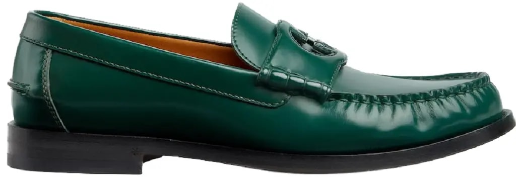 Giày Gucci Interlocking G Loafer 'Green' 738470-17X00-3154 — kich-thuoc: 41-5
