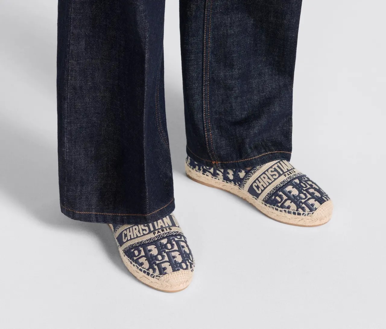 Giày Dior Granville Espadrille 'Deep Blue' KDB585OBE-S56B — ảnh 3