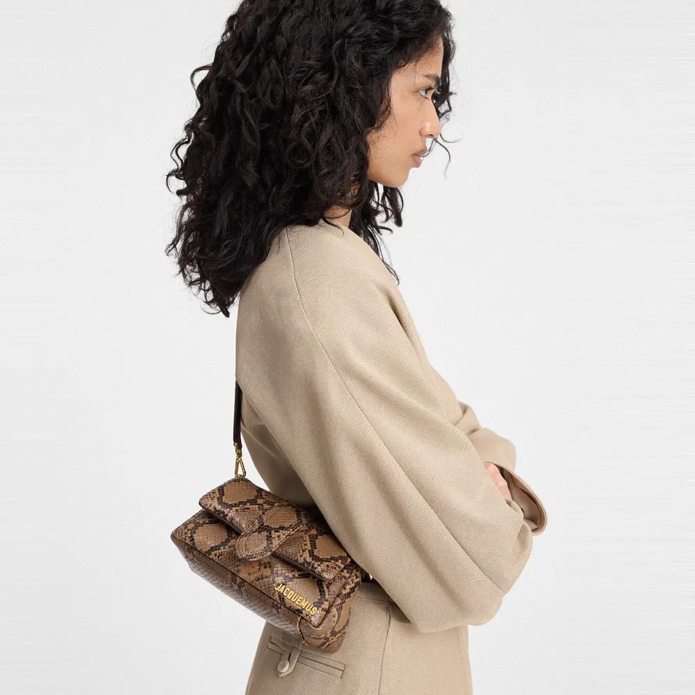 Túi Jacquemus The Small 'Brown' 233BA335-3198-810 — ảnh 2