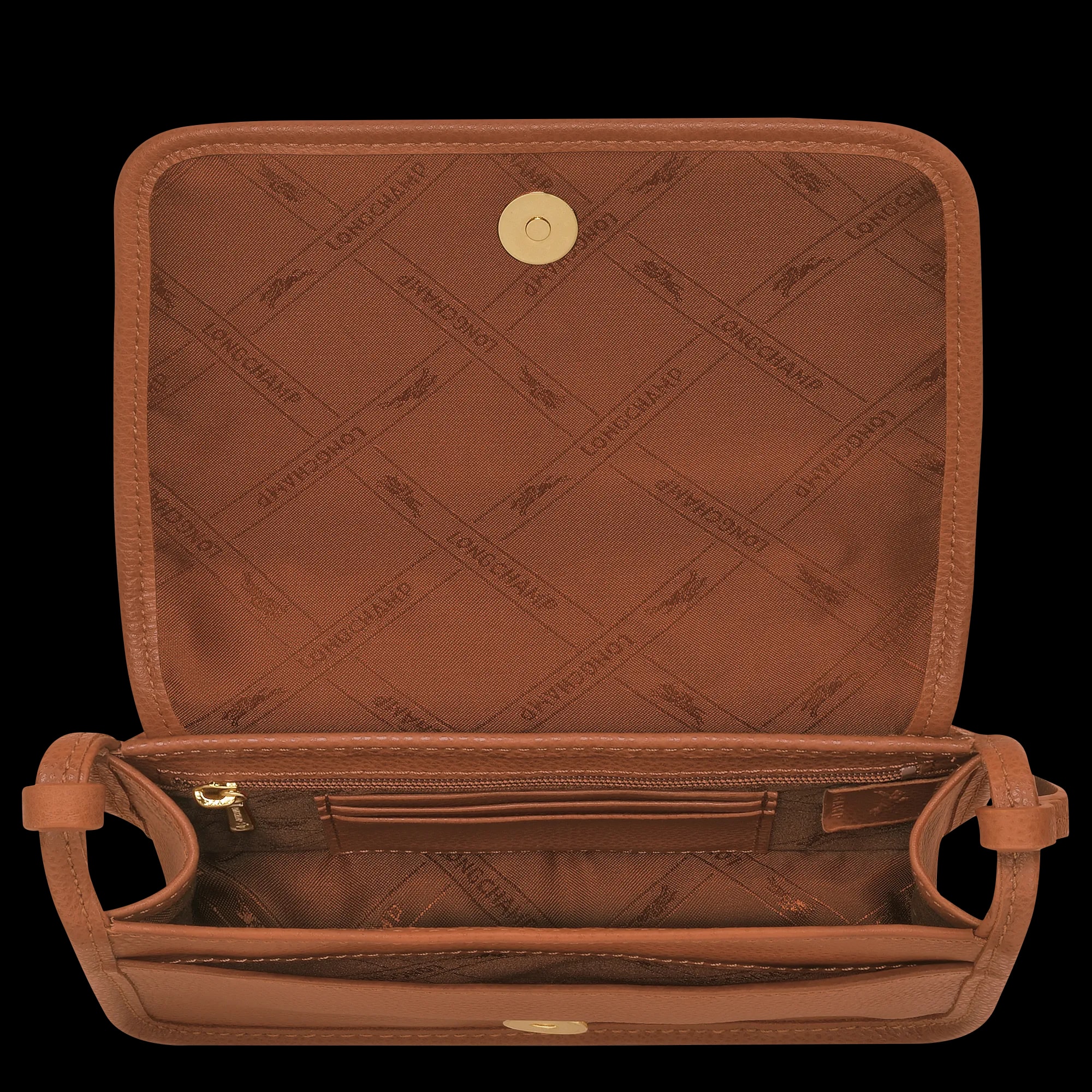 Túi Longchamp Le Foulonné XS Clutch 'Caramel' 10133021121 — ảnh 4