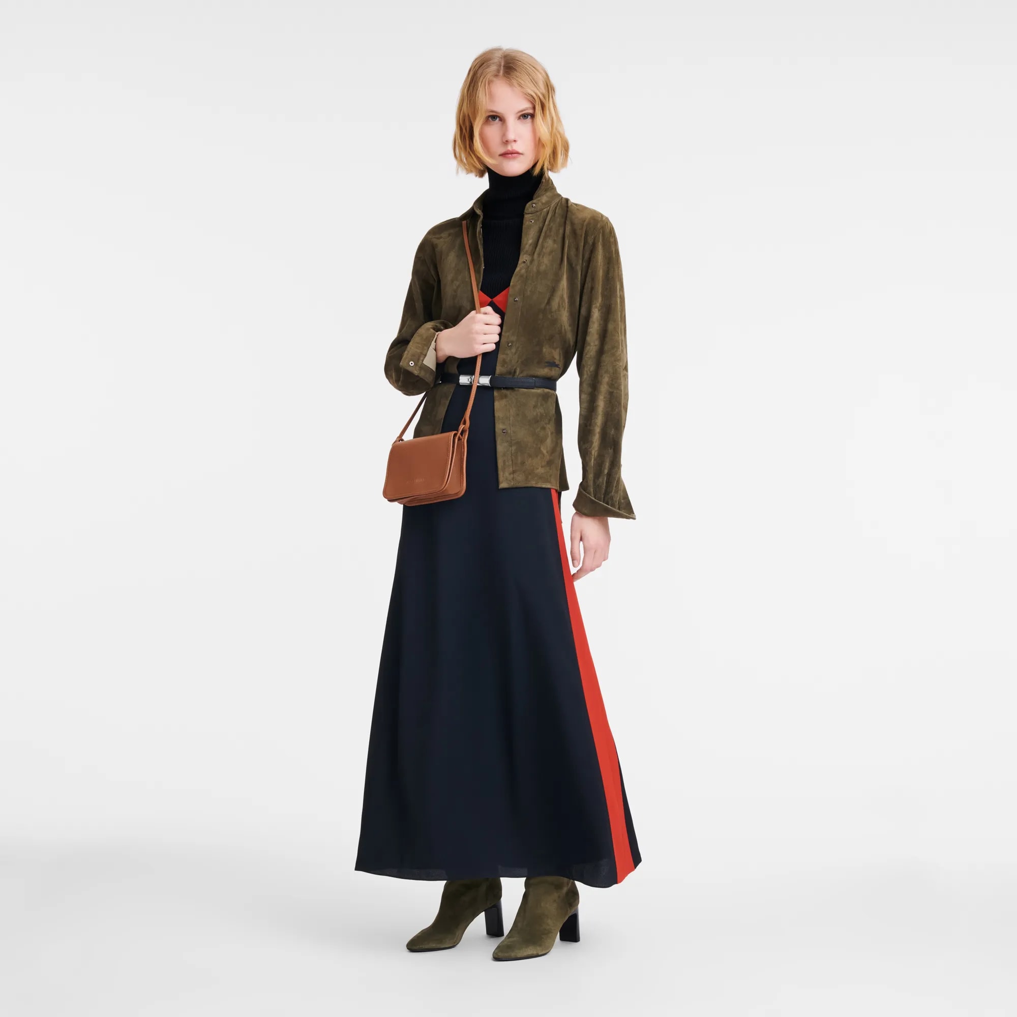 Túi Longchamp Le Foulonné XS Clutch 'Caramel' 10133021121 — ảnh 2