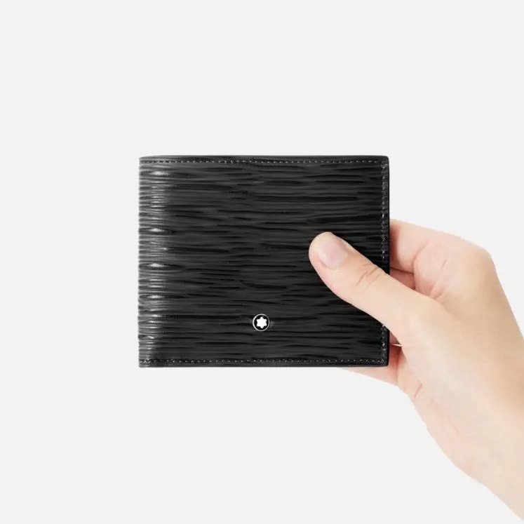 Ví MontBlanc Wallet 8cc 'Black' 130927 — ảnh 2