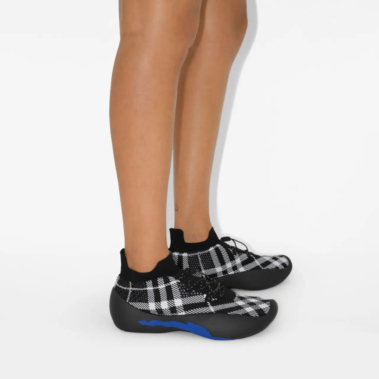 Giày Burberry Check Knit Neptune Sneakers 'Eclipse' 80993281 — ảnh 3