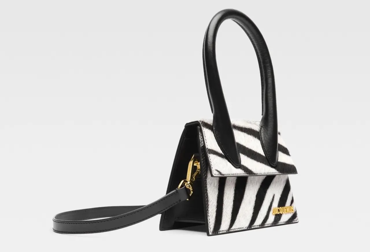 Túi Jacquemus The Medium Chiquito 'Zebra' 213BA002-3209-9DZ — ảnh 4