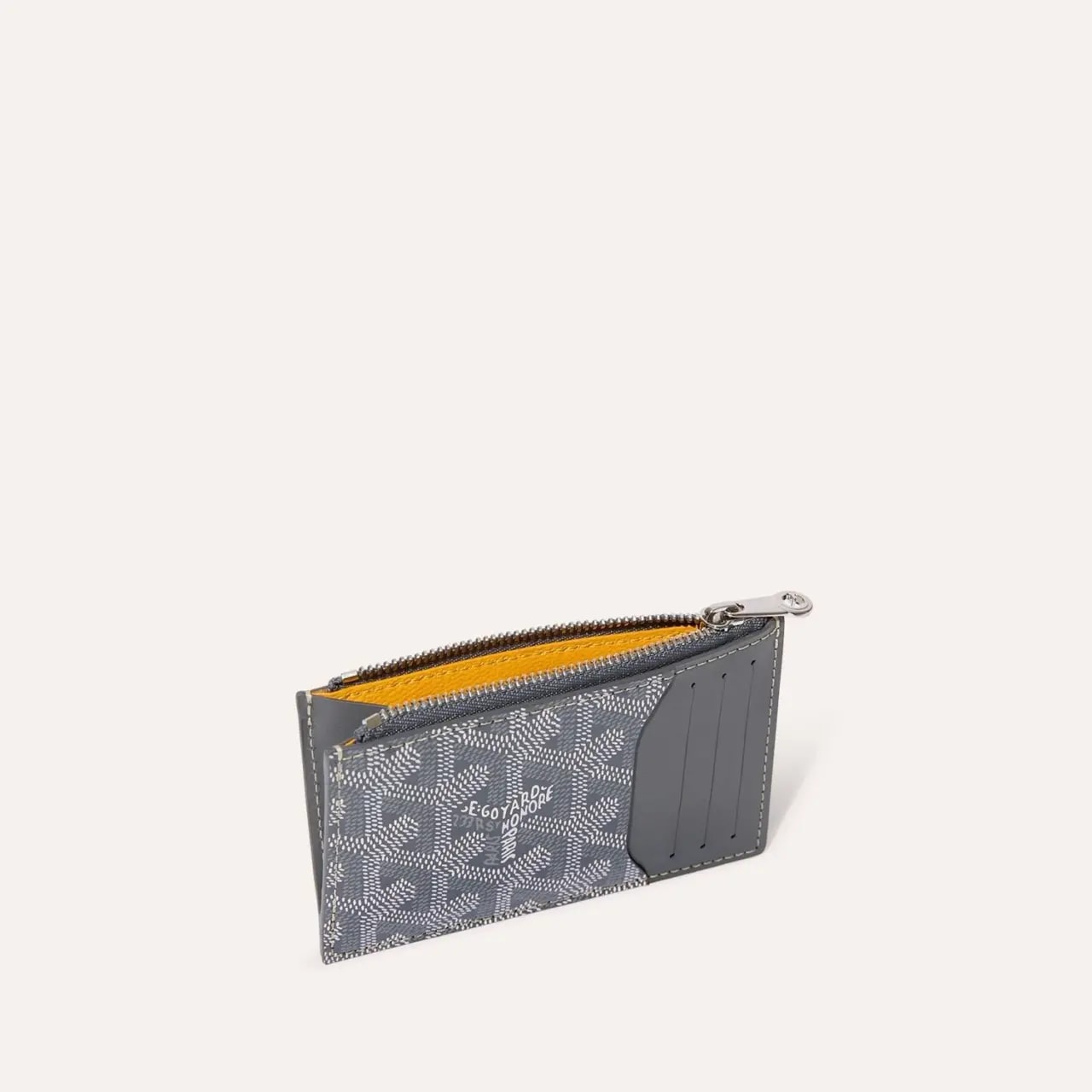 Ví Goyard Bourbon Zipped Card Holder 'Grey' BOURBOPMLTY51CL51P — ảnh 3