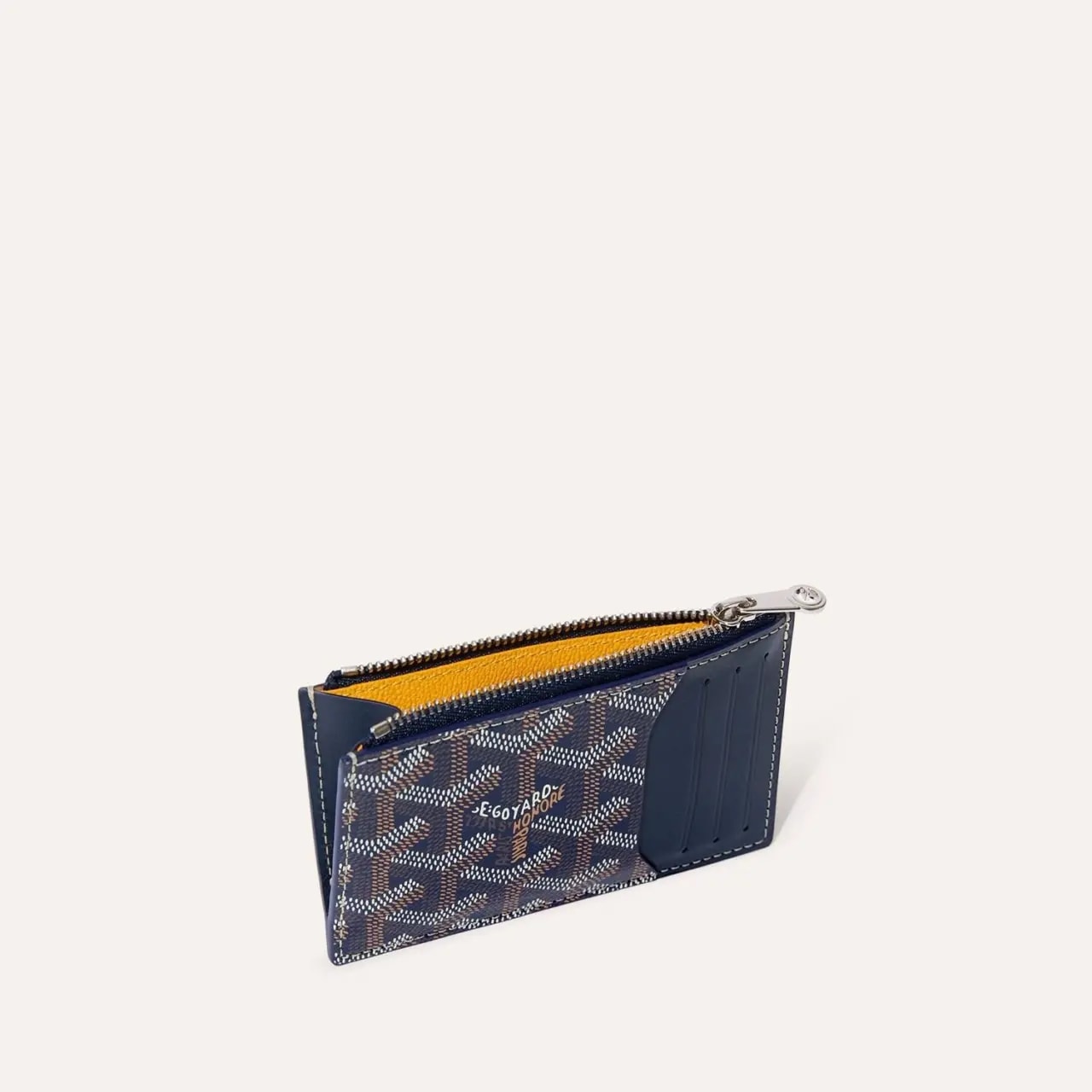 Ví Goyard Bourbon Zipped Card Holder 'Navy' BOURBOPMLTY12CL12P — ảnh 3