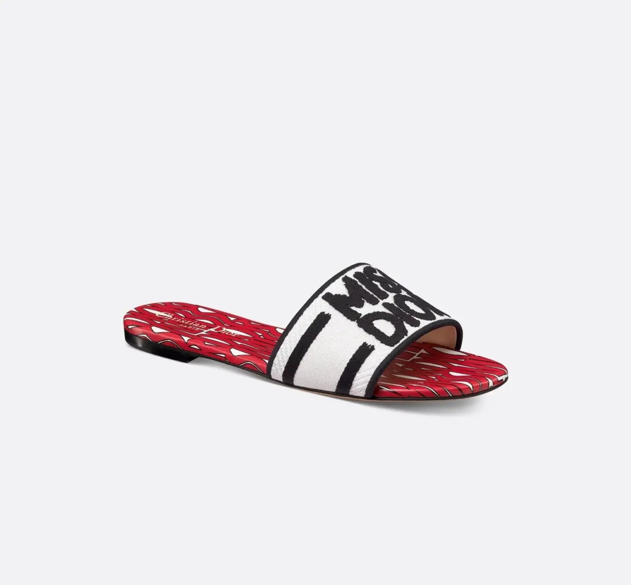 Dép Dior Dway Slide 'Red' KCO109EZO-S22R — ảnh 3