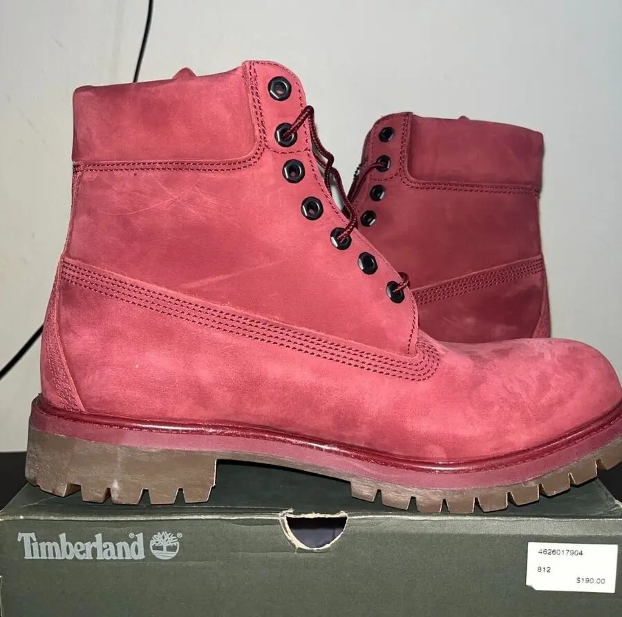 Giày Timberland 6 'Boot Pomegranate Burgundy' TB0A1QYGM49 — ảnh 3