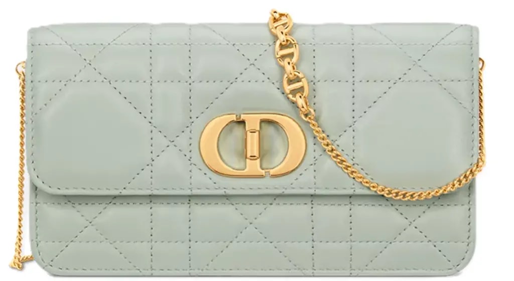 Túi Dior Miss Caro Pouch Chain 'Pistachio Green' S5225UDAX-M605