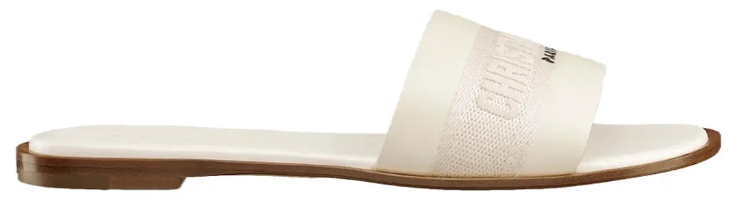 Dép Dior Dway Slide 'White' KCQ986CEY-S03W — kich-thuoc: 37.5