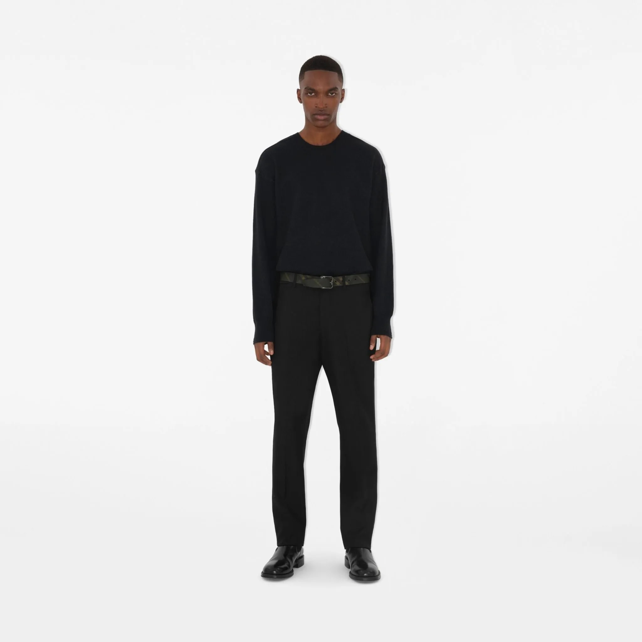 Thắt Lưng Burberry Reversible Check 'Black' 80981261 — ảnh 2