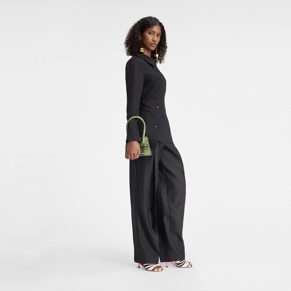 Túi Jacquemus Medium Chiquito 'Green' 233BA327-3198-550 — ảnh 2