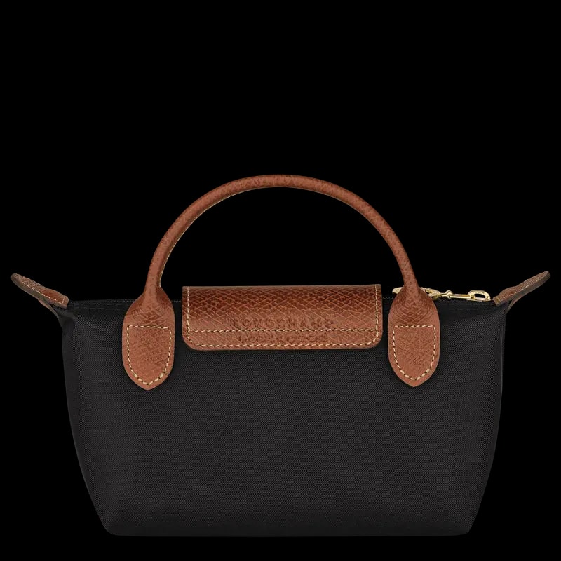 Túi Longchamp Le Pliage Original Pouch With Handle 'Black' 34175089001 — ảnh 3
