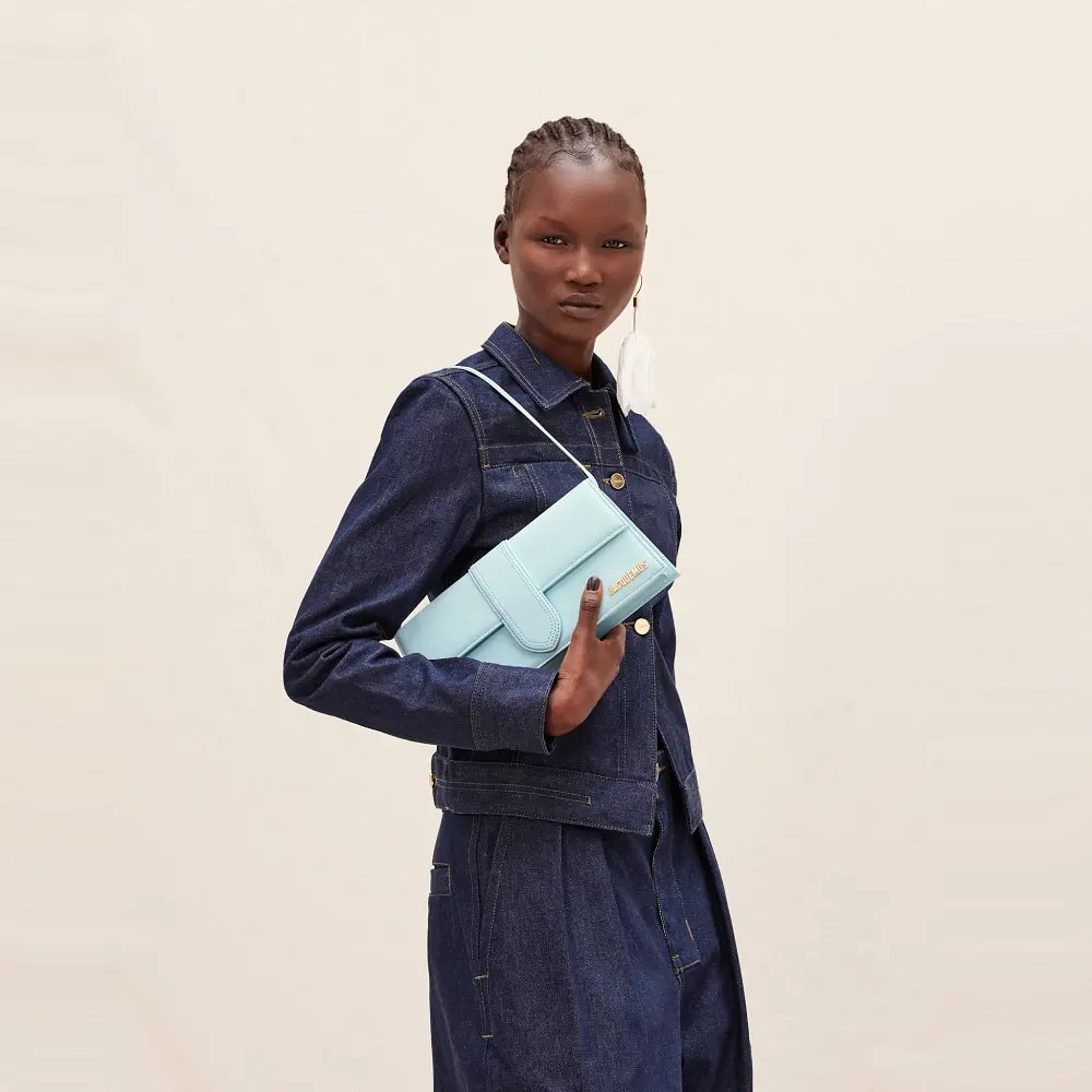 Túi Jacquemus Le Bambino Long 'Blue' 221BA013-3088-310 — ảnh 2
