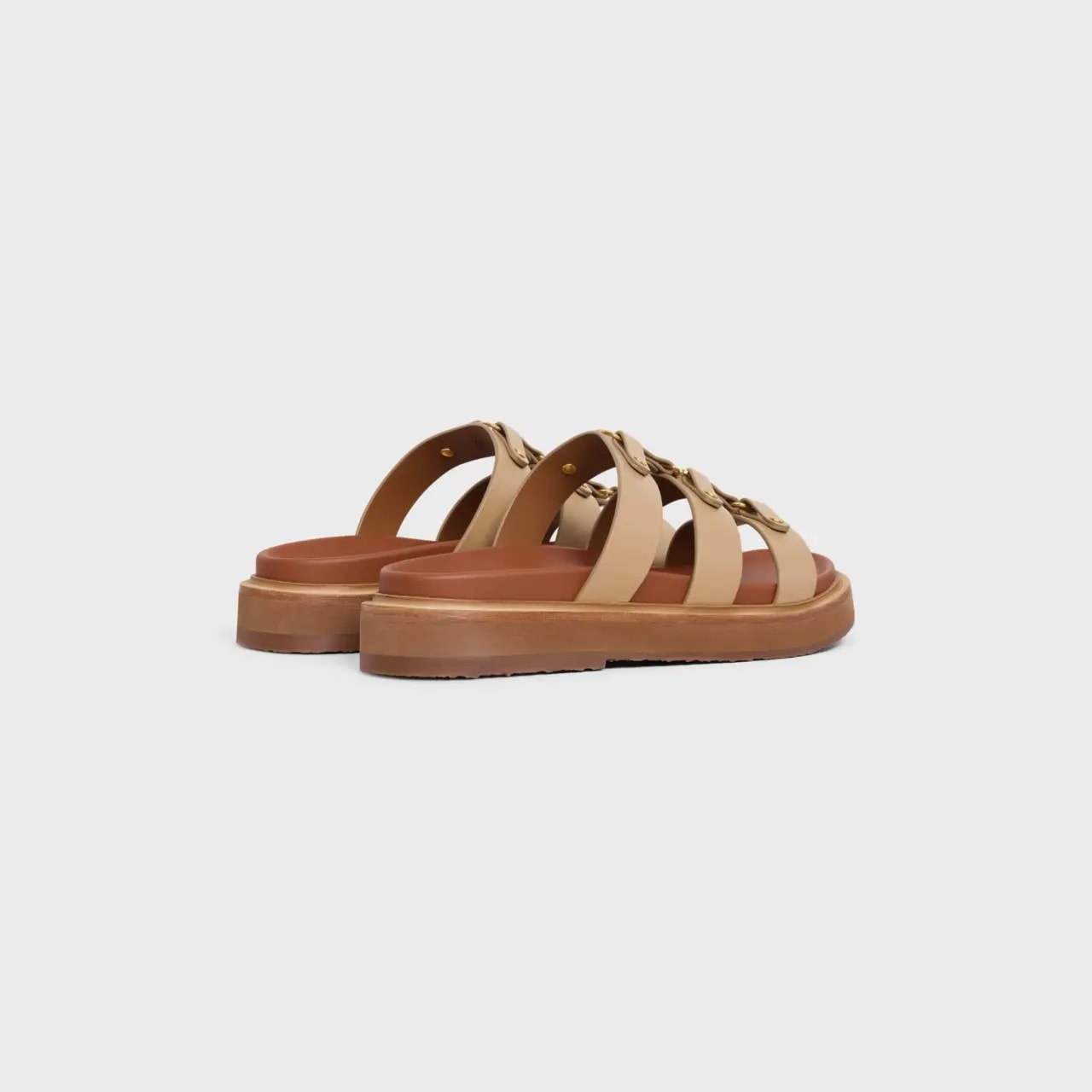Dép Celine Tippi Slide 'Milky Brown' 357283767C-19KB — ảnh 2