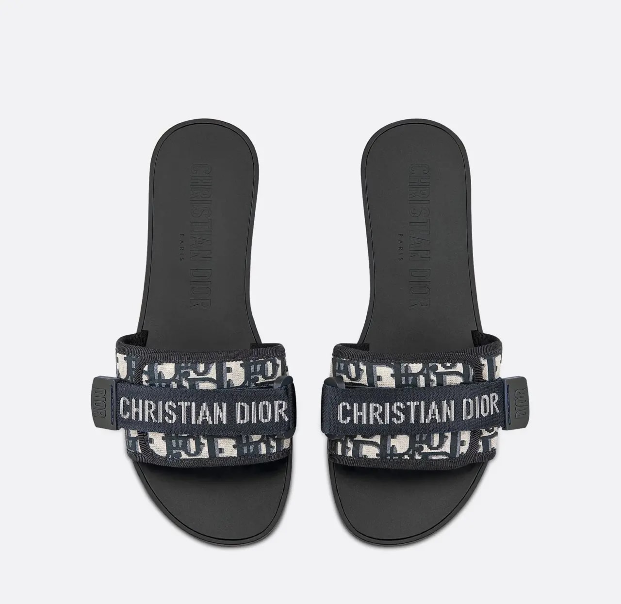 Dép Dior Revolution Slide 'Deep Blue' KCQ431OBY-S56B — ảnh 3