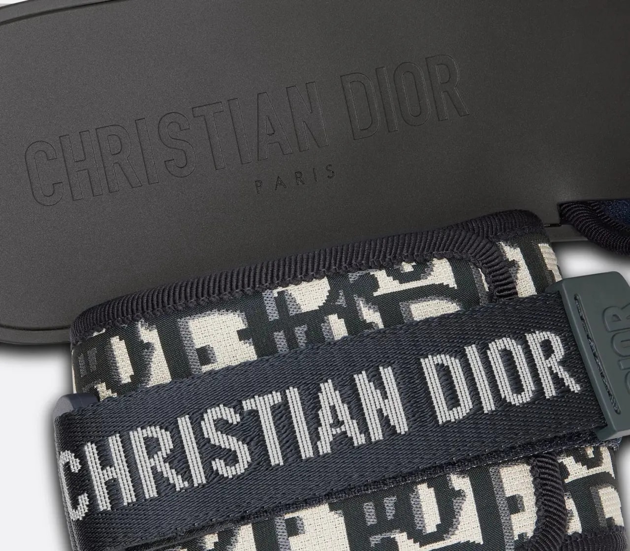 Dép Dior Revolution Slide 'Deep Blue' KCQ431OBY-S56B — ảnh 2