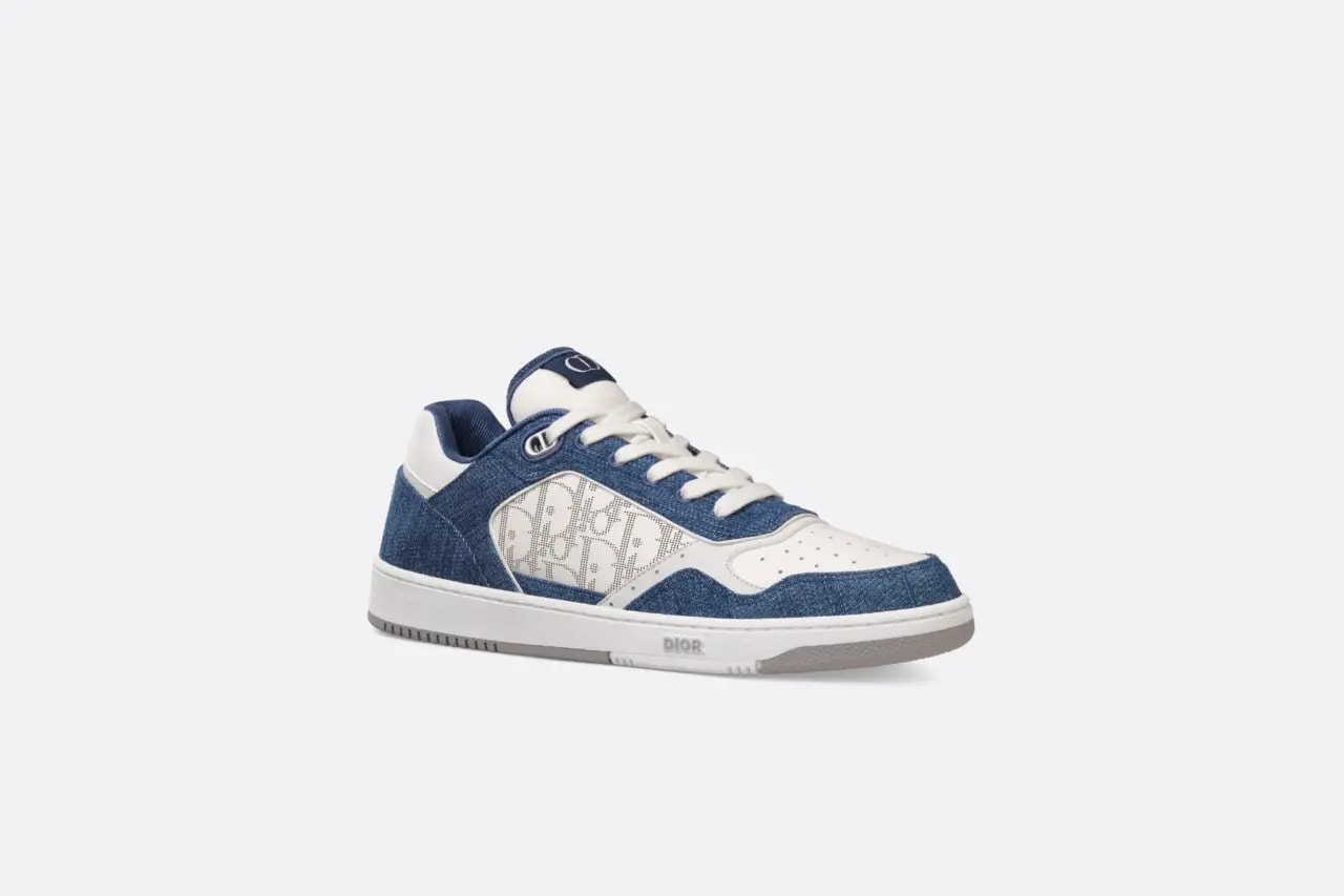 Giày Dior B27 Low-top Sneaker 'Blue' 3SN272ZAC-H580 — ảnh 4