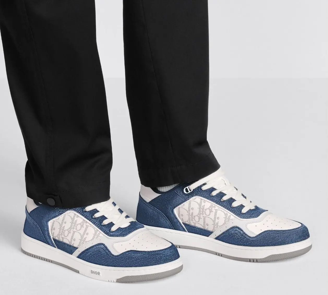 Giày Dior B27 Low-top Sneaker 'Blue' 3SN272ZAC-H580 — ảnh 3