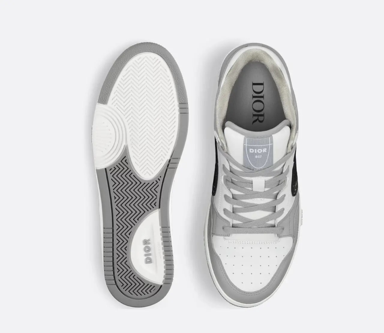 Giày Dior B57 Low-Top Sneaker 'Gray' 3SN318ZXU-H860 — ảnh 2
