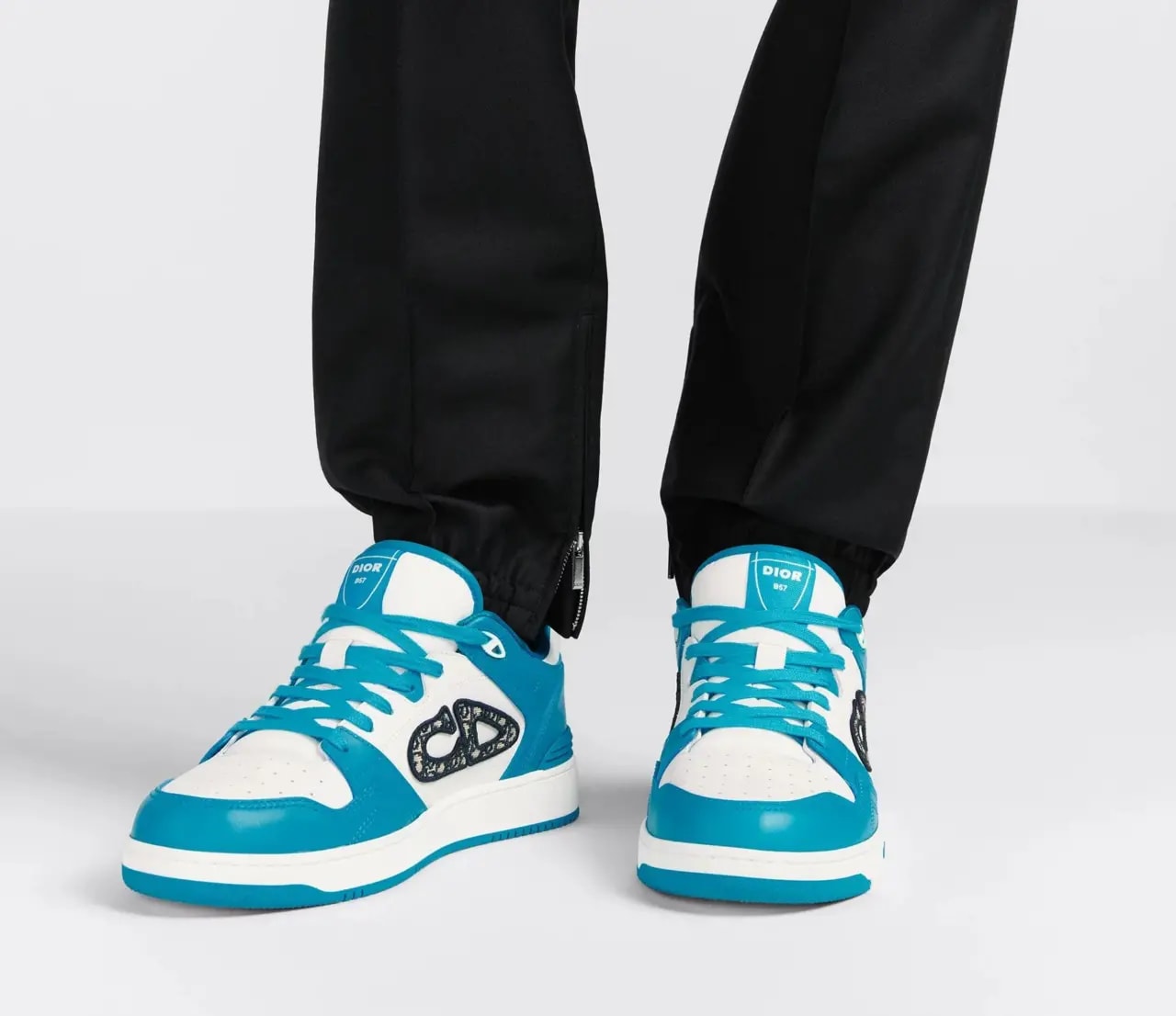 Giày Dior B57 Low-Top Sneaker 'Blue' 3SN318ZXU-H524 — ảnh 4