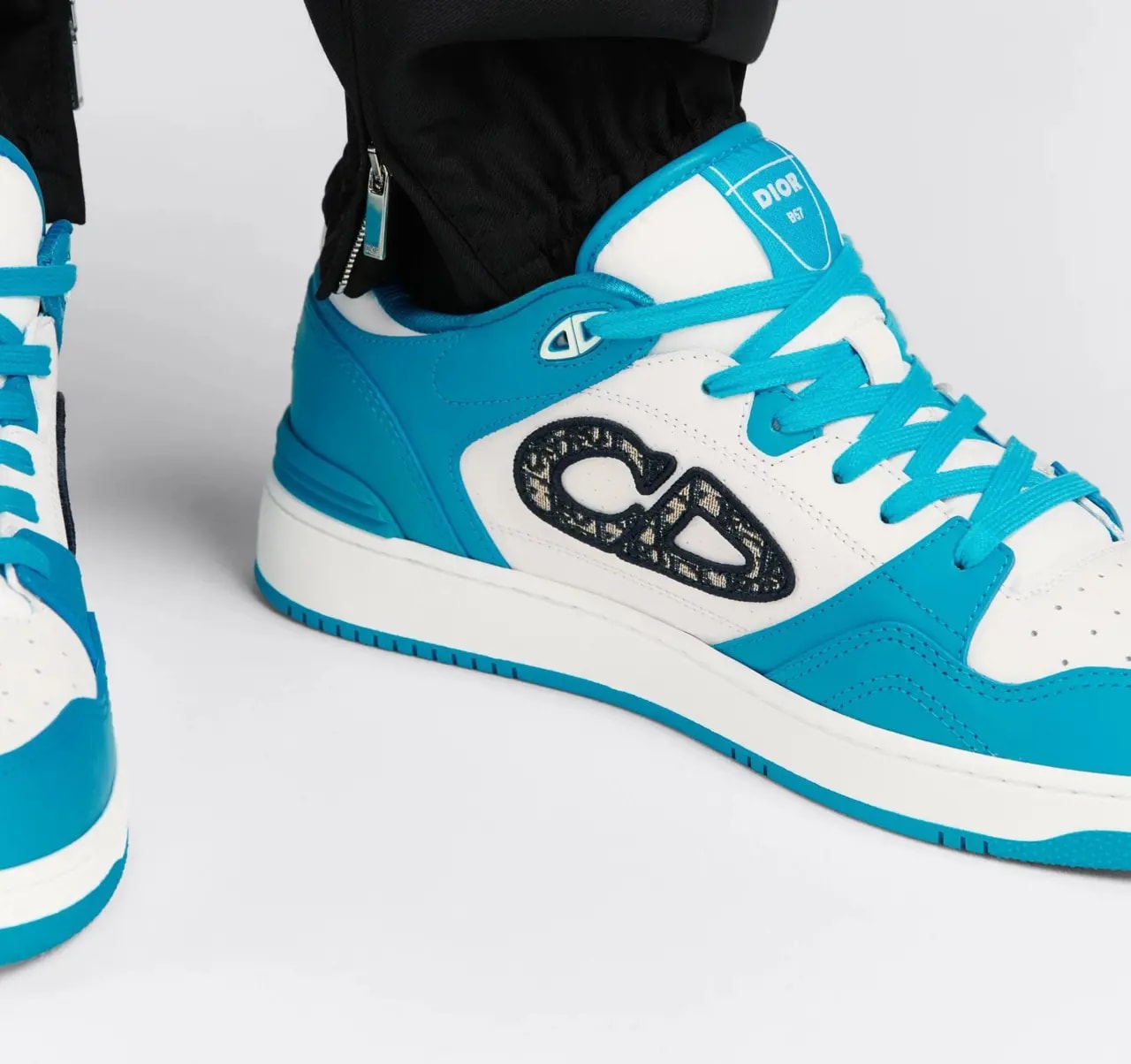 Giày Dior B57 Low-Top Sneaker 'Blue' 3SN318ZXU-H524 — ảnh 3