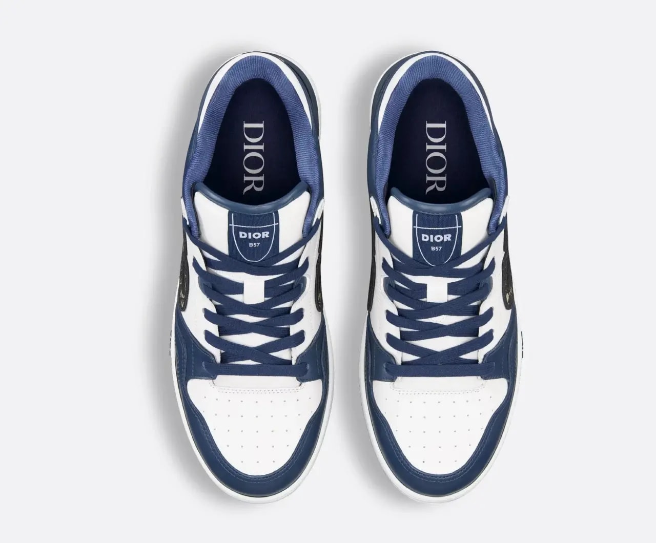 Giày Dior B57 Low-Top Sneaker 'Navy' 3SN318ZXU-H553 — ảnh 3