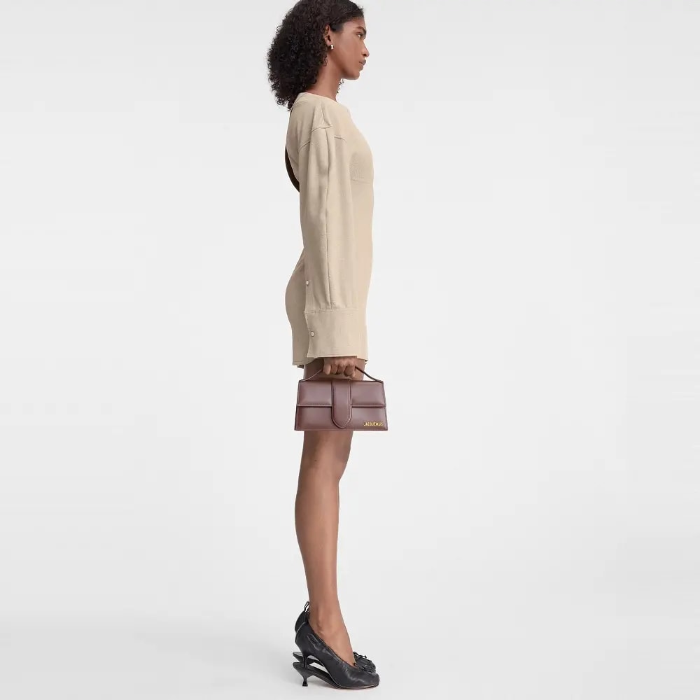 Túi Jacquemus Large Bambino 'Brown' 213BA007-3100-850 — ảnh 2