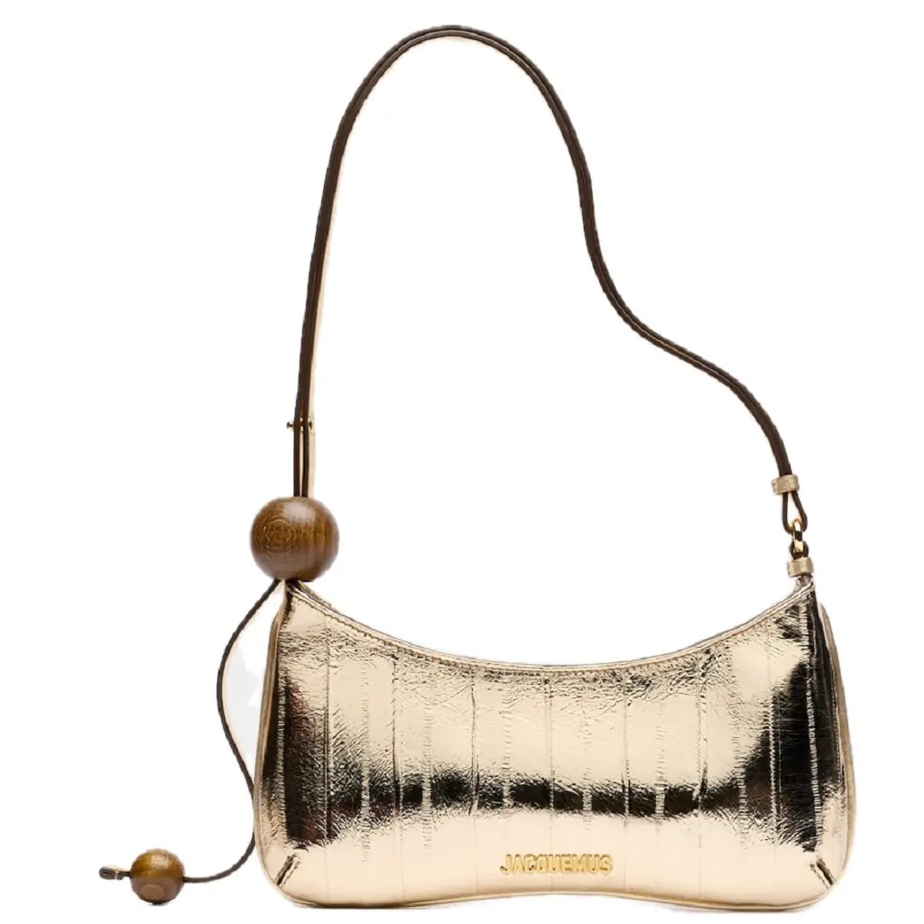 Túi Jacquemus The Bisou Perle 'Gold' 231BA057-3169-280