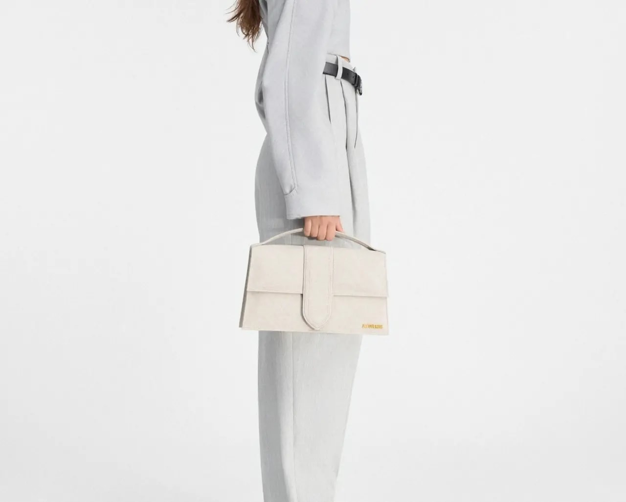 Túi Jacquemus The Bambinou 'Greige' 221BA014-3071-140 — ảnh 2
